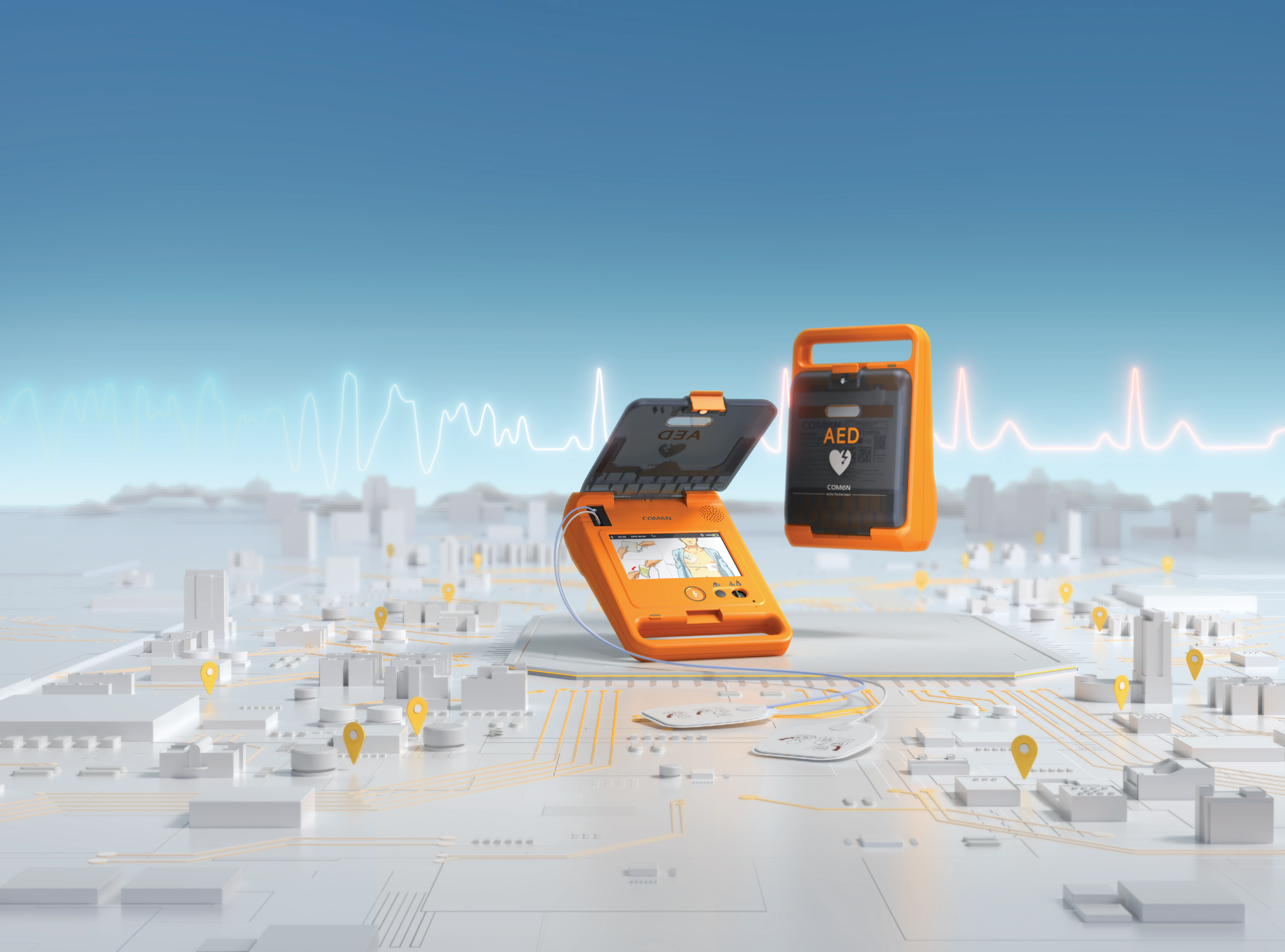 科曼AED G系列上市！耀致急救為全國(guó)獨(dú)家總代！